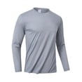 thumbnail image 2 of Lavenicole Men’s UPF 50+ Sun Protection Long Sleeve UV Shirt Rash Guard Swim Fishing Beach Athletic M, 2 of 6