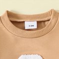 thumbnail image 5 of Toddler Baby Boys Farm Outfits Clothes Embroidery Sweatshirt Tops Long Sleeve T-Shirt Elastic Waist Shorts Set 2 Piece Outfit Fall Winter Clothes Kaprioy Boys Clothes Fall Winter, 5 of 8