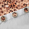 thumbnail image 4 of Homewish Brown Cheetah Print Blackout Curtains, Animal Curtains Pack of 2 (42x84 Each), 4 of 5