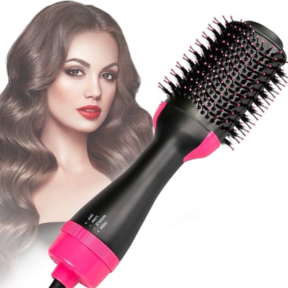DEISNGB Professional Hair Dryer Brush, Hot Air Brush, One Step Hair Dryer & Hot Air styler for Hair Salon, Blowing Straightening, Curling