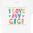 thumbnail image 4 of Inktastic I Love My Gigi for Babies Girls Baby Bodysuit, 4 of 5
