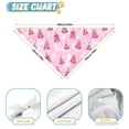 thumbnail image 6 of Dog Bandana 1 Pack,Pink Christmas Tree Pattern Bandanas for Dogs,Cat Bandana,Small/ Large Dog Bandana 2 Size,Dog Bandanas Girl Boy, 6 of 6
