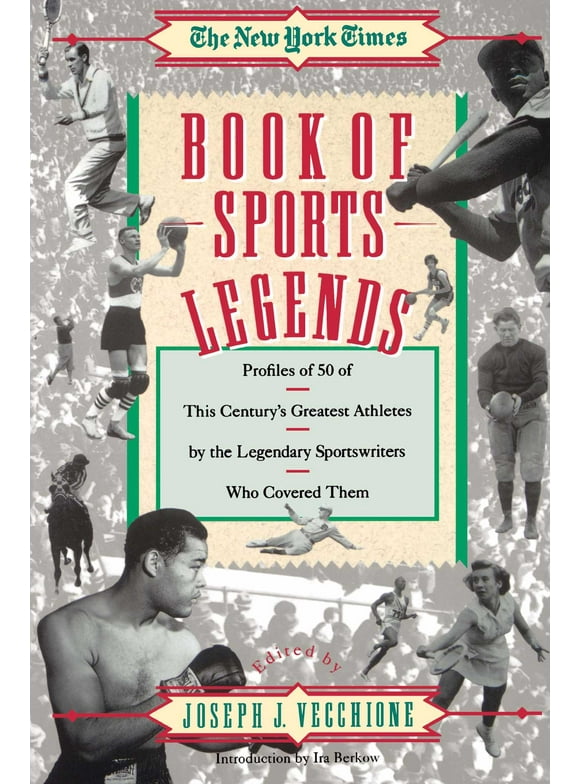 New York Times Book of Sports Legends (Paperback)