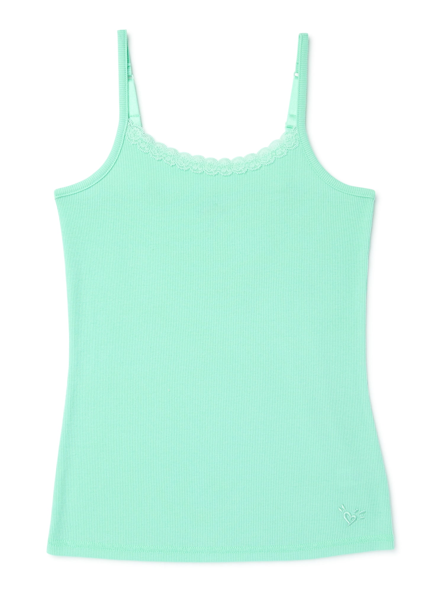 Justice Girls Ribbed Braless Layering Cami, Sizes 5-18 & Plus - Walmart.com