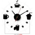 thumbnail image 1 of Digital Wall Clock Acrylic DIY Self Adhesive Interior Decoration Clock Powered By AA Batteries, 1 of 5