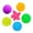 Multicolor01, variant on 6 Pack Sensory Balls for Kids, Massage Soft & Textured Balls Baby Hands Squeeze Balls Set Develop Kid's Tactile Senses Toys for Touch Hand Ball