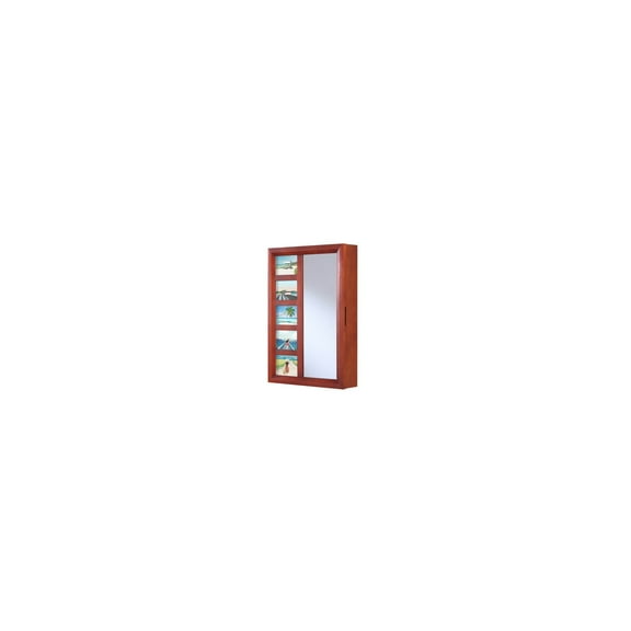 Bellissimo Wall Mount Jewelry Armoire - 16W x 23H in.