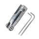 thumbnail image 1 of Anclaje multidireccional para barco, conector giratorio doble, forma ovalada, repuesto Llave 6-8MM T30 T27, 1 of 7