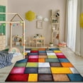 thumbnail image 5 of Paco Home Colorful Area Rug Checkered - 5'3" x 7'7" (5'x7'), 5 of 5