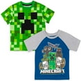 thumbnail image 4 of Minecraft Creeper Zombie Enderman Little Boys 2 Pack T-Shirts Little Kid to Big Kid, 4 of 5