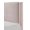 Pink, variant on XIZE Full Size Contemporary Platform Bed with Plush Upholstered Headboard, Ribbed Texture and Low-Profile Frame, Light Gray