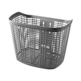 thumbnail image 3 of Almencla Bicycle Basket Carrying Luggage Storage Organizer for Shopping Riding Travel S Gray, 3 of 8
