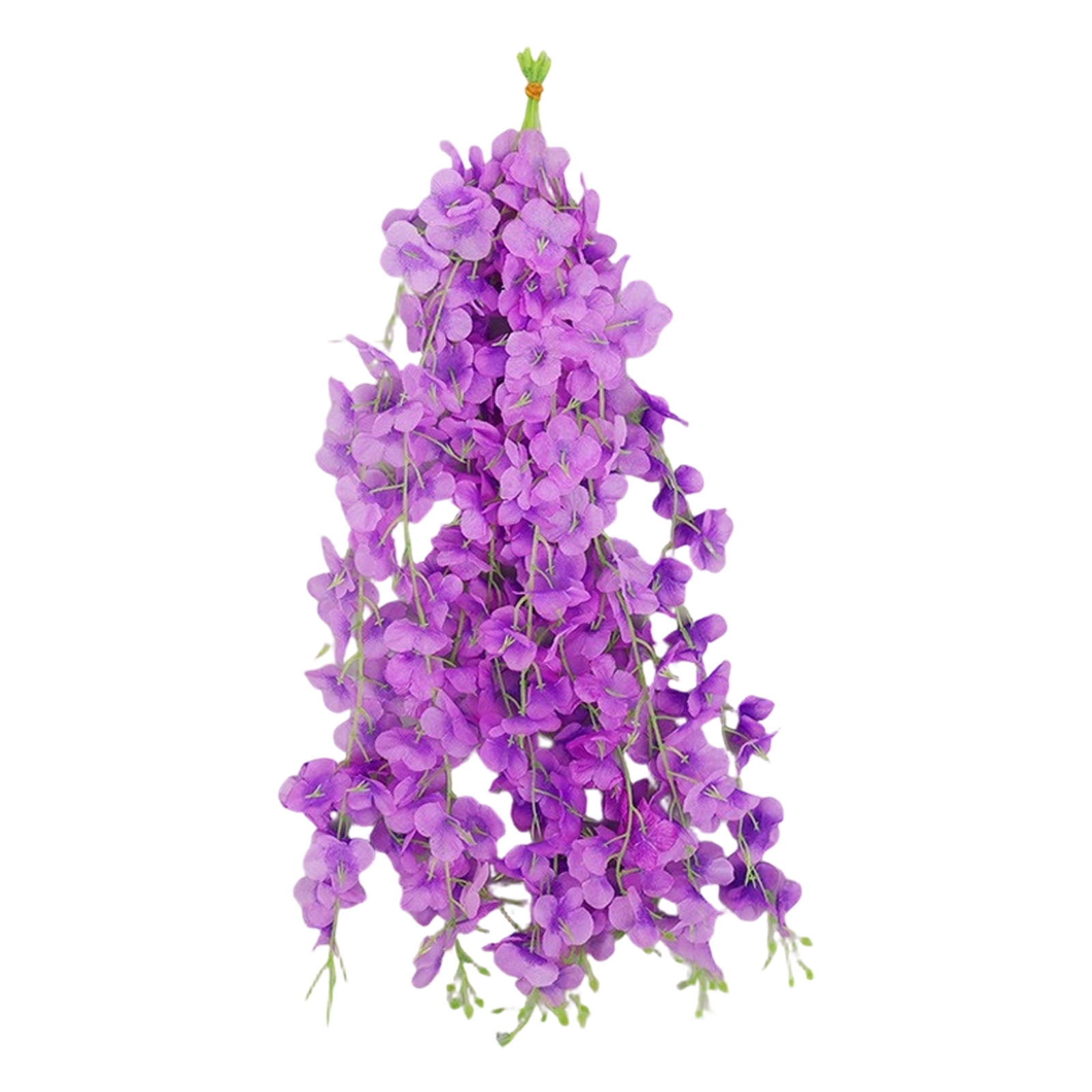 ERTZAE Purple 23.62" Wisteria Vines Silk,Artificial Flowers,Wisteria Vines Hanging Flowers Silk Wisteria String For Home Garden Party Wedding Decor,Wedding Arch Floral Party Garden Ceremony