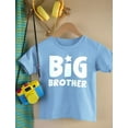 thumbnail image 2 of Tstars Boys' Big Brother T-Shirt - Elder Sibling Gift - Pregnancy Announcement - XL, California Blue, 2 of 7