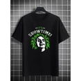 thumbnail image 3 of Camiseta con patrón de payaso informal de verano para hombre: ¡luce elegante y siéntete genial!, 3 of 4