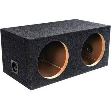 Atrend - Bbox E15D Dual 15-inch Sealed Carpeted Subwoofer Enclosure