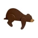 thumbnail image 4 of Adorno de puerta de oso, adorable arte de pared con extremidades móviles, decoración de guardería, estatua de oso para marrón, 4 of 9