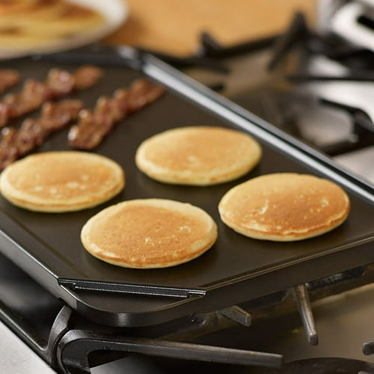 Cooking With Double Griddle Pan Over Two Burners – Melanie Cooks