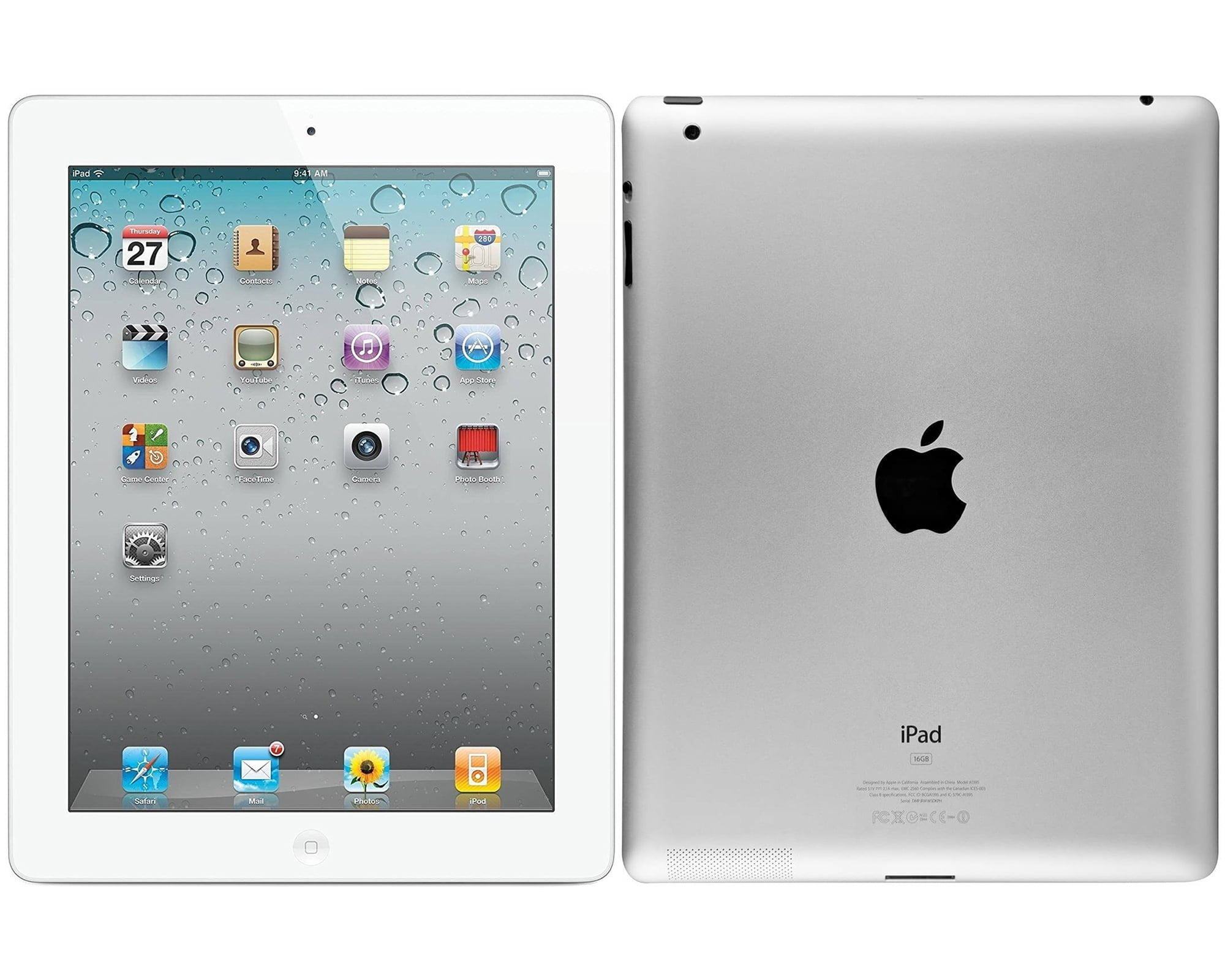 iPad iPad 4 Restored Apple Ipad 4th Gen - Apple A6X Dual-Core 1GB RAM 128GB