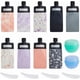 thumbnail image 1 of 15 bolsas de viaje para líquidos, de plástico, portátiles, rellenables, a prueba de fugas, vacías, para maquillaje, artículos de tocador, envases, botellas verticales., 1 of 6