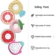 thumbnail image 4 of Adjustable Recovery Cone Neck Collar Soft Elizabeth Circle for Dogs Cats, Pink Strawberry, Small, 4 of 4