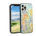 thumbnail image 1 of Compatible with iPhone 12 Pro Max Phone Case, Flowers Leaves 131 Case Men Women, Flexible Silicone Shockproof Case for iPhone 12 Pro Max, 1 of 1