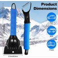 thumbnail image 2 of 6 Pcs Ice Scrapers for Car Windshield Ice Frost Scrapers Breakers for Cars and Small Trucks Car Window Frost Removal with Foam Handle, (Blue), 2 of 4