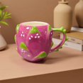 thumbnail image 1 of Taza de cerámica realista de fruta de dragón: taza creativa de frutas y verduras for regalos únicos y decoración del hogar, 1 of 4