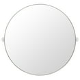 thumbnail image 6 of SAFAVIEH Eldia 36 in. Dia Round Solid Mirror, Silver, 6 of 7