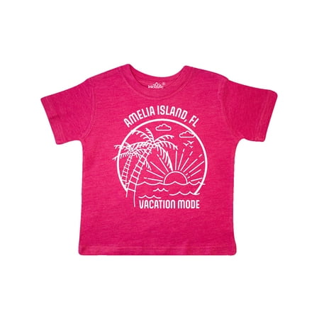 

Inktastic Summer Vacation Mode Amelia Island Florida Gift Toddler Boy or Toddler Girl T-Shirt