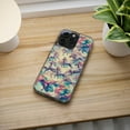 thumbnail image 5 of DistinctInk Hybrid (Acrylic / TPU) Clear Slim Fit Case for Apple iPhone 15 PLUS (6.7" Screen) - "Enchanting Unicorn Prance: A Majestic Rainbow Pattern", 5 of 8