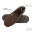 thumbnail image 3 of Hanes Mens Moccasin Slipper With Memory Foam Indoor/Outdoor Sole, 3 of 9