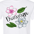 thumbnail image 4 of Inktastic Mississippi Magnolia Flowers and Leaves T-Shirt, 4 of 5