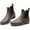 Brown, variant on Oyedens Womens Ankle Rain Boots Waterproof Short Chelsea Boots Anti Slip Short Rubber Rainboots