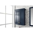 thumbnail image 3 of Home Bathroom Contemporary 24" Blue Toilet Topper Cabinet 2 Doors with 1 Inner Shelf, 3 of 7