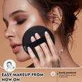 thumbnail image 6 of HGHDBT 51Pcs Black Makeup Brush Set Professional Makeup Kit Powder Concealers Eye shadows Blush Foundation Makeup Brushes, 6 of 7