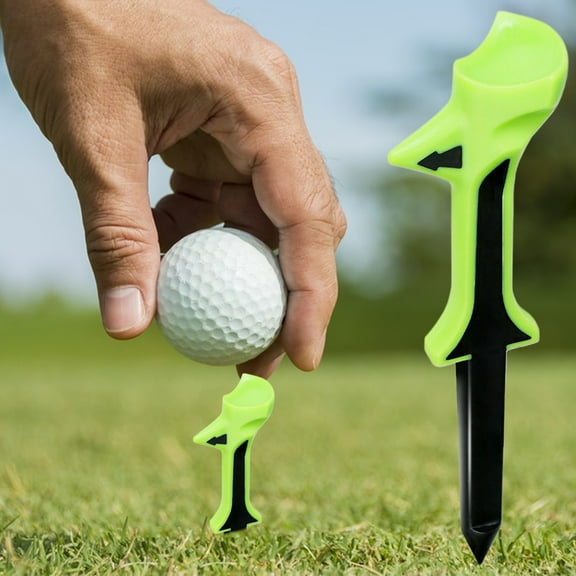 Golf Tees 10 Degree Tilt Golf Tees for Golfers Tapered Base Less Friction Accuracy Improver Supplies for Ball Sport Ranges Beginners Training Lesson suitable