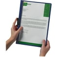 thumbnail image 3 of Durable Vinyl DuraClip Report Cover Letter Holds 30 Pages Clear/Dark Blue 220307, 3 of 17
