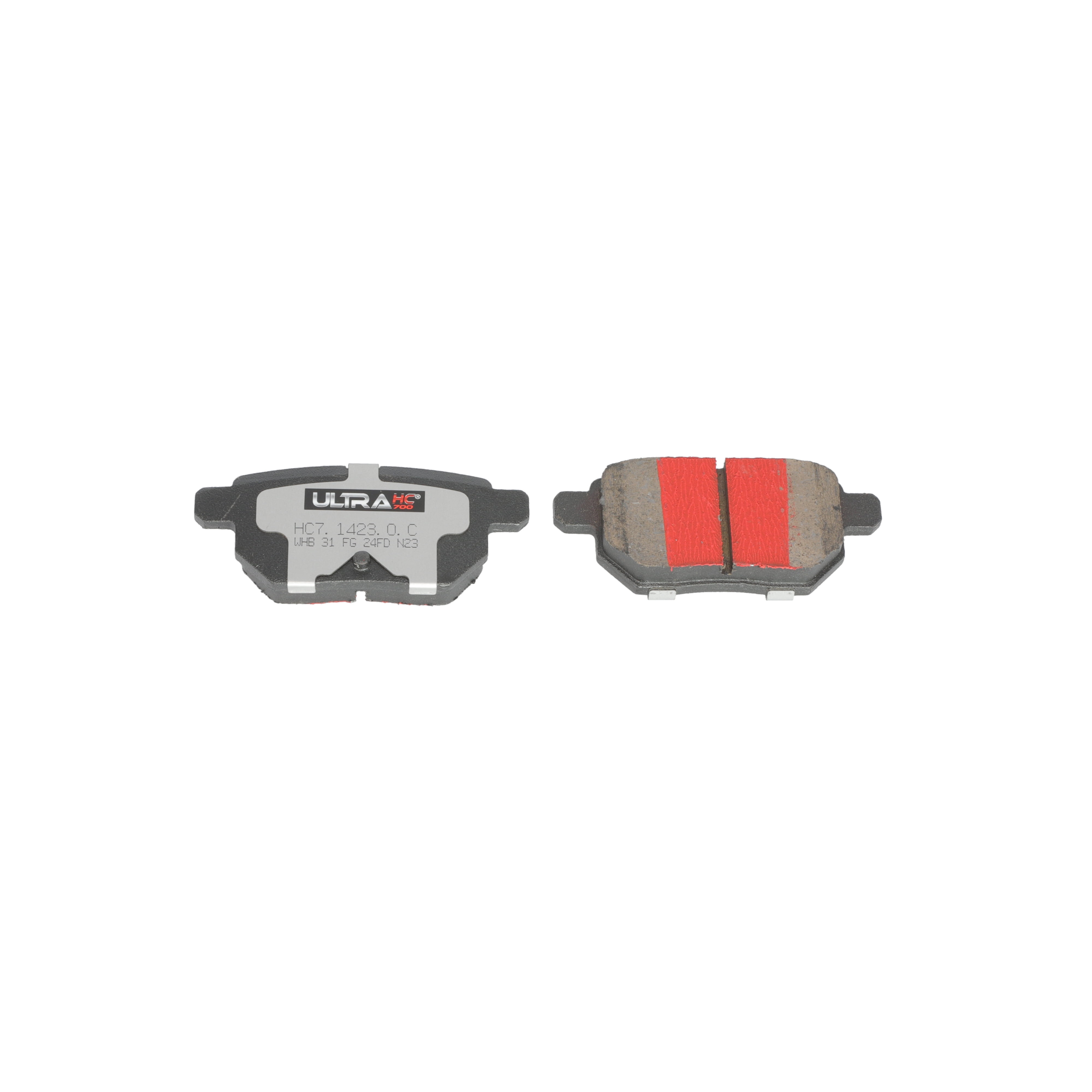 UltraHC 700 Brake Pad Set, Rear HC7.1423.0.C, Toyota Prius 2018-2010
