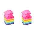 thumbnail image 2 of Sticky Notes 3X3 Inches, 8 Colors Accordion Style Memo Pads, Strong Adhesive Self-Stick Notes for Home Office office Study Reminder, 2 Set of 8-Color Accordion-Style Sticky Notes, 2 of 5