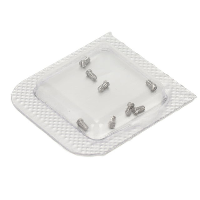 Vis de Couvercle Arrière de Montre, Vis de Réparation de Micro-Montre Anti-Rouille 8PCS en Acier Inoxydable Durable pour l'Entretien Femelle 1 X 1.3 X 2.4mm
