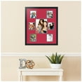thumbnail image 2 of ArtToFrames Collage Photo Picture Frame with 1 - 8x10 and 6 - 4x5" Openings, Framed in Black with Rouge and Black Mats (CDM-3926-265), 2 of 8