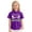 Purple, variant on Tisuna Boys Girls Summer Shirt Child Cartoon Print Short Sleeve Lapel Collar Tshirt Stylish Cute Little Kids School Holiday Playwear Outfits Orange Size 3-4 Years