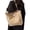 Khaki, variant on Canvas Tote Bag for Women, Shoudler Bags Mom Mama Bag Large Handbags for Travel, Work,Shopping