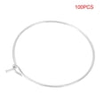 thumbnail image 1 of Circle Earring, Stylish Steel Wine Glass Circle Earring Hoop, For Fiancee For Girlfriend, 1 of 8