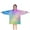 Rainbow Tie Dye, variant on Rainbow Tie Dye Cloud Blanket Hoodies for Kids 6-13YR Oversize Wearable Blanket Hoodies for Boys Girls Teens