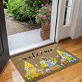 thumbnail image 2 of Happy Easter Indoor and Outdoor Doormat,Easter Bunny Doormat Front Door Mat with Non-Slip Rubber Backing,Entryway Easter Decor, Spring Home Decor 30"x17", 2 of 6