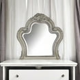 thumbnail image 2 of Acme Dresden Mirror in Vintage Bone White, Wood, Poly-Resin, 2 of 6