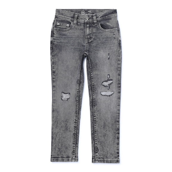 Wonder Nation Slim Denim Jeans, Sizes 4-18 & Husky