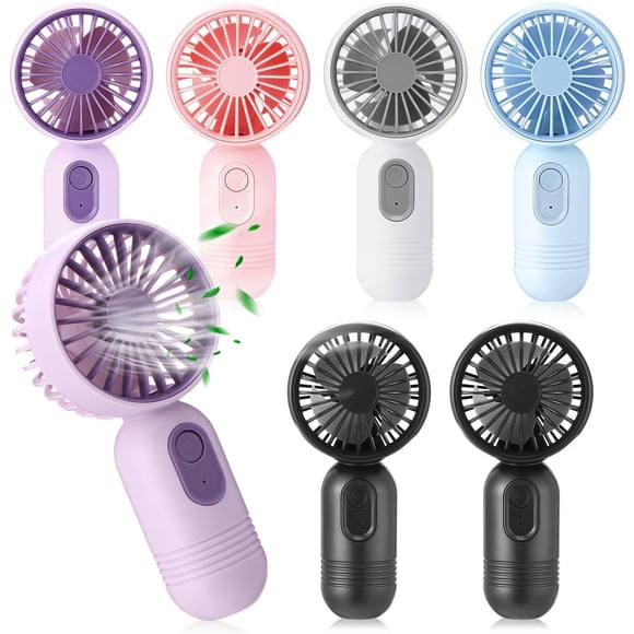 Mini ventilador portátil Rossesay Handheld de 3 velocidades recargable por USB